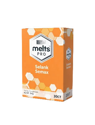 Pepstral Selank and Semax dissolving dissolving strips, pack of 20