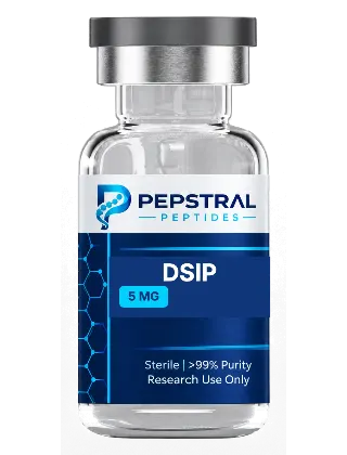 DSIP 5 mg research peptide vial